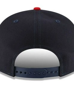 2022 Cleveland Guardians C New Era 9FIFTY MLB Adjust Snapback Hat Cap 2Tone 950