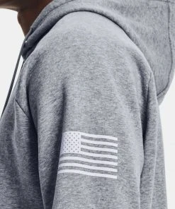 Under Armour Men's UA New Freedom Fleece Big Logo Hoodie Hooded Sweatshirt 9 Under Armour Men's UA New Freedom Fleece Big Logo Hoodie Hooded Sweatshirt