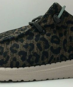 Hey Dude Shoes Hey Dude Wendy Sox Leo Brown Lightweight Casual Comfortable SlipOn Women's Shoes