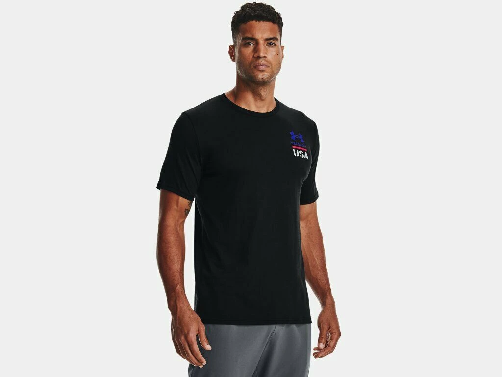 Under Armour Mens UA Freedom USA States Logo Short Sleeve Graphic T-Shirt SS Tee 2 Under Armour Mens UA Freedom USA States Logo Short Sleeve Graphic T-Shirt SS Tee