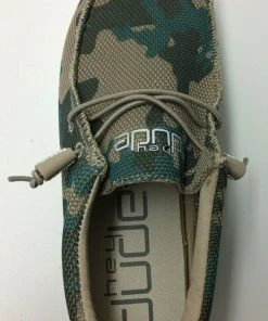 Hey Dude Wally Sox Safari Camo Men's Lightweight SlipOn Casual Comfortable Shoes 11 Hey Dude Wally Sox Safari Camo Men's Lightweight SlipOn Casual Comfortable Shoes