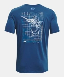 Under Armour Men's UA Fish Marlin Skelmatic Short Sleeve Graphic T-Shirt SS Tee 12 Under Armour Men's UA Fish Marlin Skelmatic Short Sleeve Graphic T-Shirt SS Tee