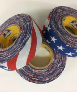 Howie's Hockey Howies Hockey USA Flag Hockey Tape - Howies USA Flag Hockey Tape - 3 Rolls -1"x20 Yards - Grip