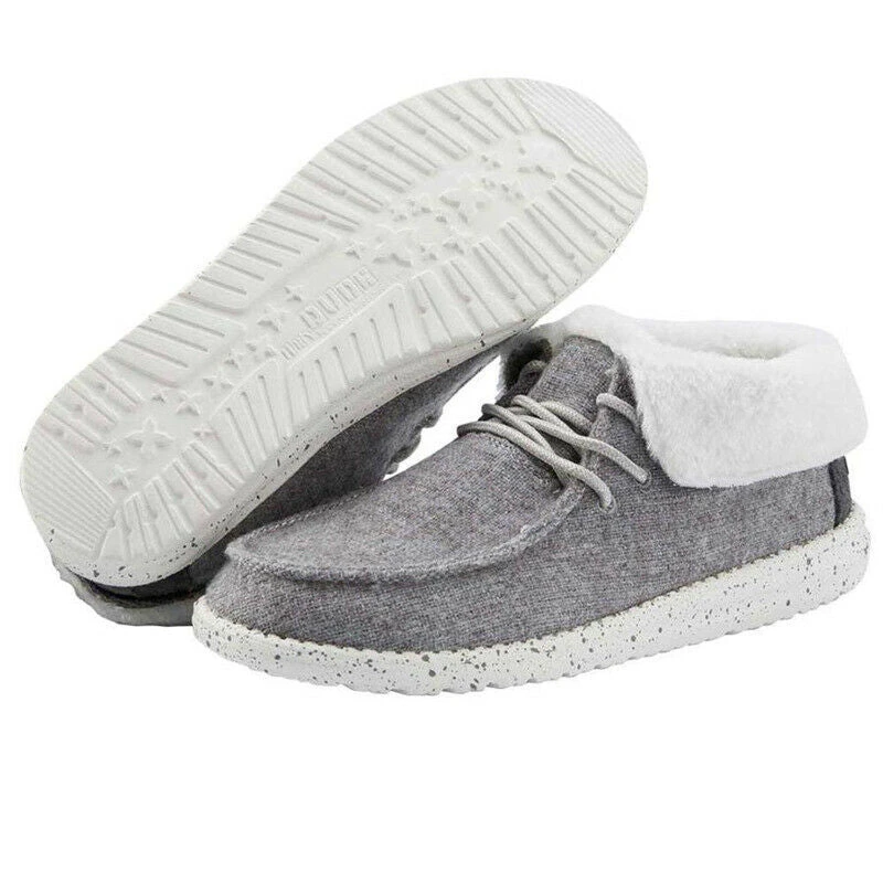 Hey Dude Wendy Britt Charcoal Women's Lightweight Casual Slip On Comfy Shoes Hey Dude Shoes 1 Hey Dude Wendy Britt Charcoal Women's Lightweight Casual Slip On Comfy Shoes Hey Dude Shoes