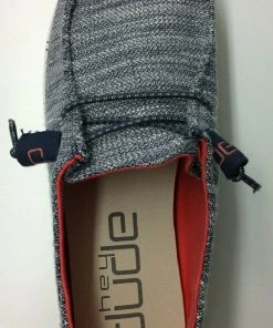 Hey Dude Wendy Stretch Denim Lightweight Comfortable SlipOn Casual Women's Shoes Hey Dude Shoes