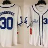 Headgear Classics The Sandlot Benny Rodriguez "The Jet" Dodgers Movie Authentic Baseball Jersey MLB