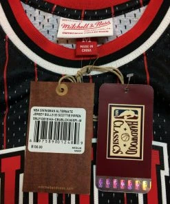 Scottie Pippen Chicago Bulls Mitchell & Ness NBA 1995-1996 Authentic Jersey HWC