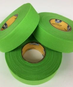 Neon Lime Green Hockey Tape - 1" X 27 Yards - 3 Rolls - Howies Hockey Tape Grip