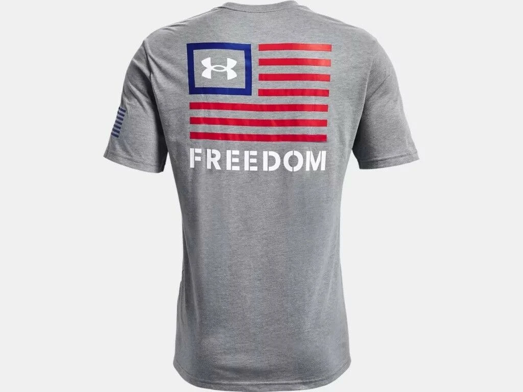Under Armour Mens UA New Freedom Banner T Short Sleeve Graphic T-Shirt SS Tee 13 Under Armour Mens UA New Freedom Banner T Short Sleeve Graphic T-Shirt SS Tee