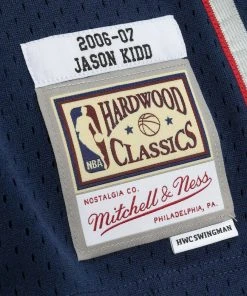 Jason Kidd New Jersey Nets Mitchell & Ness NBA Authentic 2006-2007 Jersey HWC