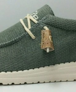 Hey Dude Wally Eden Sage Men's Shoes Comfortable Lightweight Slip On Casual Shoe 8 Hey Dude Wally Eden Sage Men's Shoes Comfortable Lightweight Slip On Casual Shoe