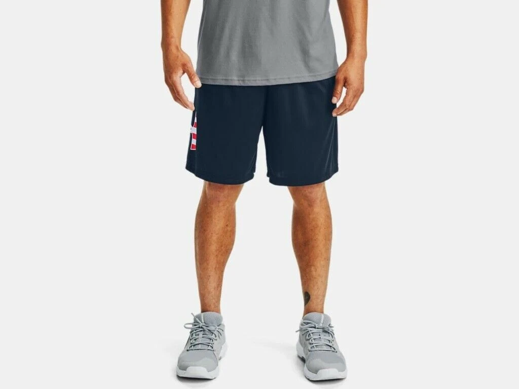 Under Armour Men's Freedom Tech Graphic Shorts 10" Casual Workout Fitness Shorts 8 Under Armour Men's Freedom Tech Graphic Shorts 10" Casual Workout Fitness Shorts