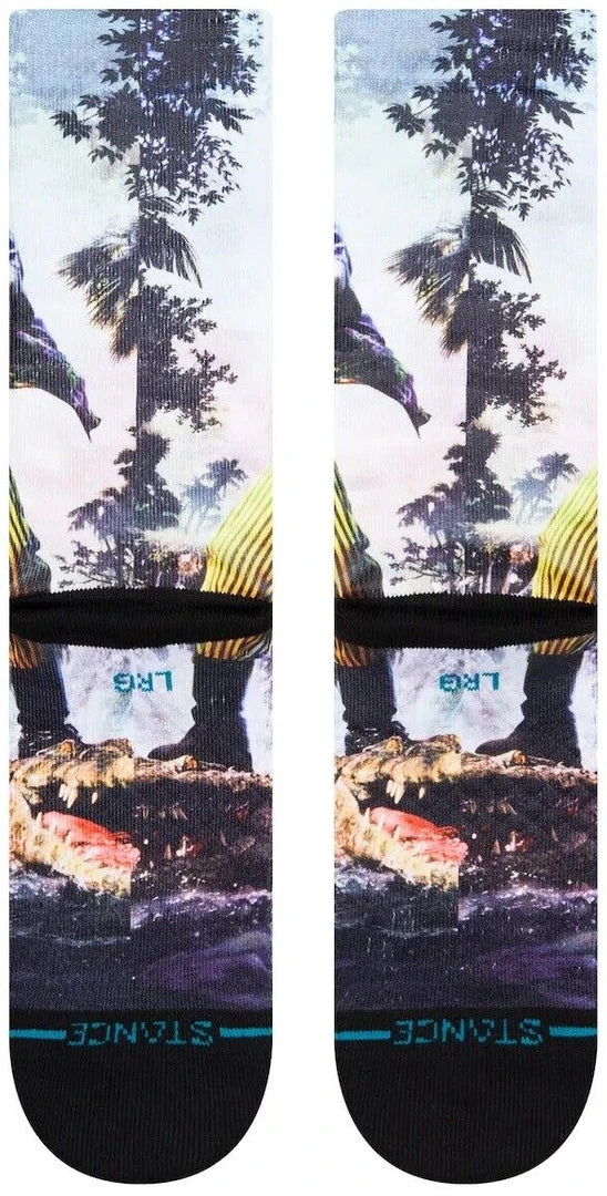 Stance X Ace Ventura: When Nature Calls Crew Socks Large Men's 9-13 Jim Carrey 3 Stance X Ace Ventura: When Nature Calls Crew Socks Large Men's 9-13 Jim Carrey