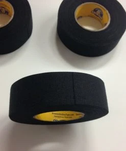 Howies Hockey Black Hockey Tape - 1x15 Yards - 3 Rolls Of Black Howie's Hockey Tape