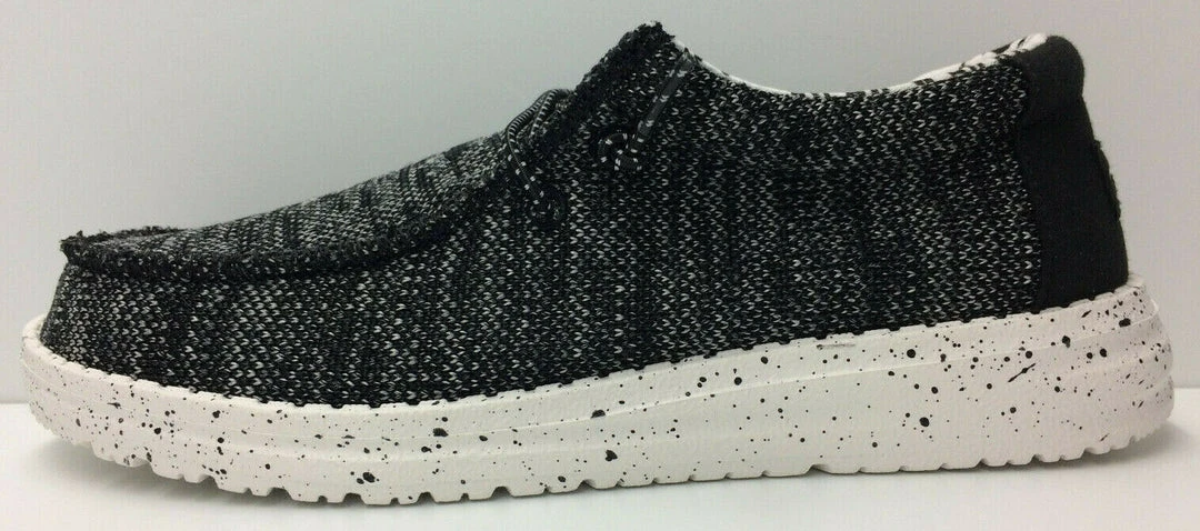 Hey Dude Wally Youth Sox Skater Shoes Lightweight Slip On Casual Comfortable 3 Hey Dude Wally Youth Sox Skater Shoes Lightweight Slip On Casual Comfortable