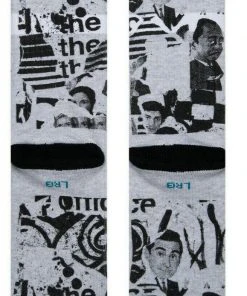 Stance X The Office Supplies Large Crew Socks Men's 9-13 Michael Scott