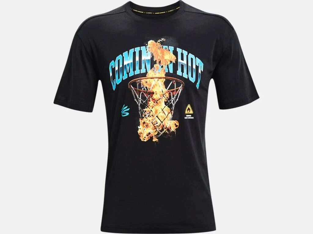 Under Armour Mens UA Hoops Finish LIne Slam Dunk Short Sleeve Graphic T-Shirt SS 1 Under Armour Mens UA Hoops Finish LIne Slam Dunk Short Sleeve Graphic T-Shirt SS