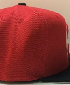 2022 Atlanta Hawks Mitchell & Ness NBA Snapback Hat 2Tone XL Logo Cap Retro