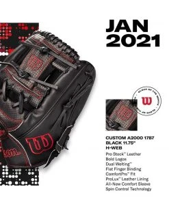 Wilson A2000 January 2021 Glove Of The Month 11.75