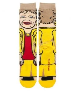 The Golden Girls Blanche Devereaux Bioworld Crew Socks Men's/Women's 8-12