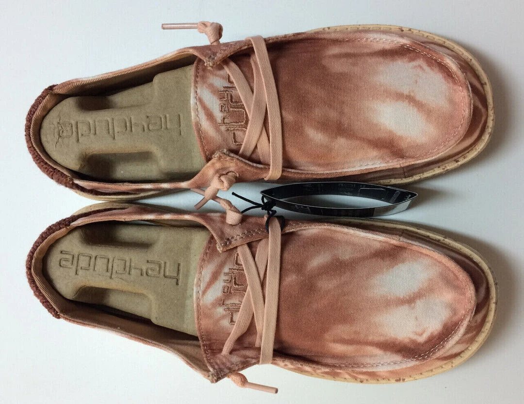 Hey Dude Shoes Hey Dude Wendy Tie Dye Rose Women's Comfortable Lightweight Slip On Casual Shoes 7 Hey Dude Shoes Hey Dude Wendy Tie Dye Rose Women's Comfortable Lightweight Slip On Casual Shoes