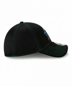 2022 Miami Marlins M New Era MLB Neo 39THIRTY Stretch Fit Flex Mesh Back Cap Hat 11 2022 Miami Marlins M New Era MLB Neo 39THIRTY Stretch Fit Flex Mesh Back Cap Hat