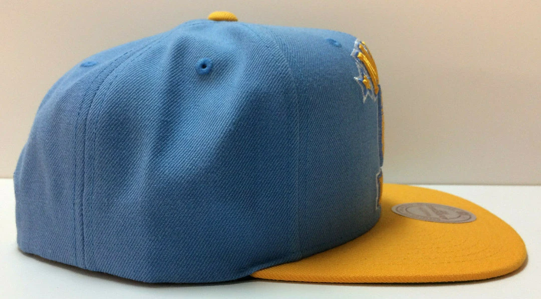 Minneapolis Lakers Mitchell & Ness NBA Snapback Hat Cap Los Angeles LA 2Tone 4 Minneapolis Lakers Mitchell & Ness NBA Snapback Hat Cap Los Angeles LA 2Tone