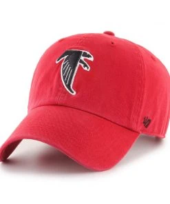 ’47 Atlanta Falcons '47 Brand NFL Clean Up Adjustable Strapback Hat Dad Cap Legacy
