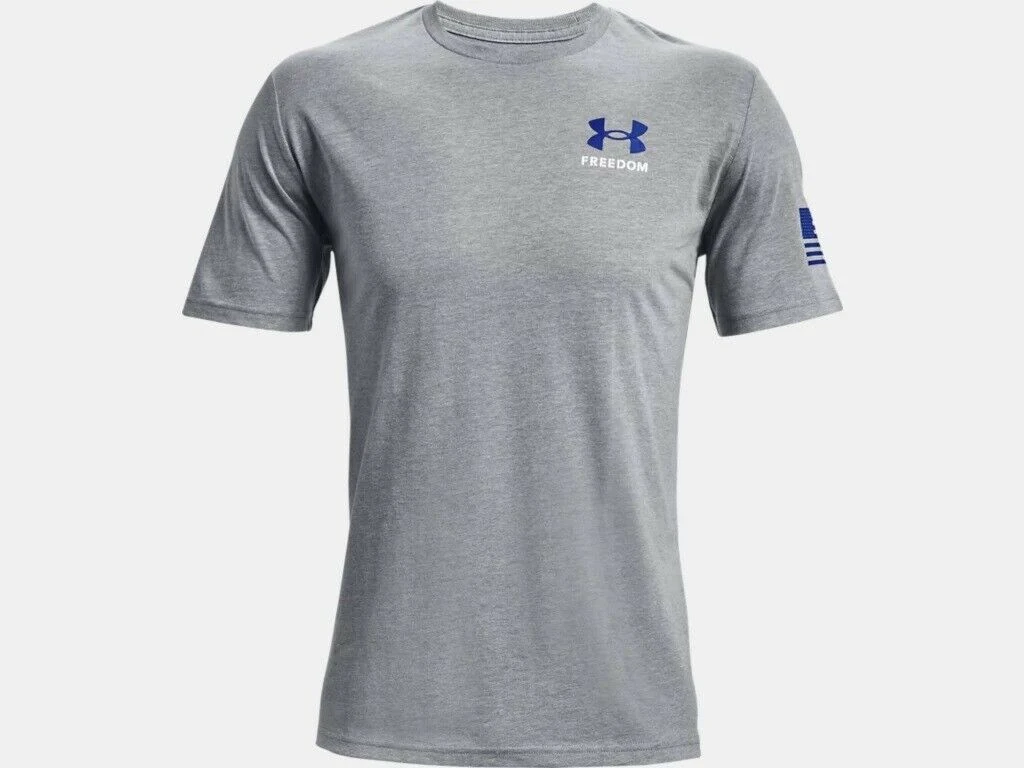 Under Armour Mens UA New Freedom Banner T Short Sleeve Graphic T-Shirt SS Tee 12 Under Armour Mens UA New Freedom Banner T Short Sleeve Graphic T-Shirt SS Tee