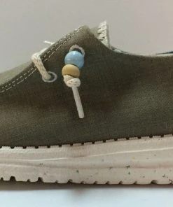 Hey Dude Wendy Natural Rosemary Women's Lightweight Comfortable Shoes Slip On