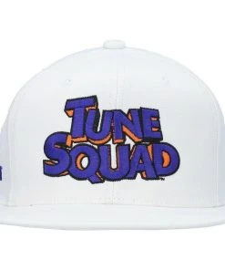 Mitchell & Ness X Space Jam: A New Legacy Tune Squad NBA Snapback Hat White Cap
