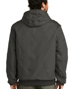 Carhartt Quilted Flannel Lined Duck Active Jacket J140 Regular/Tall Work Winter