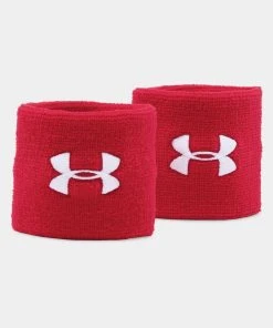 Under Armour UA Performance 3" Unisex Wristbands Sweatbands All Sport 2-Pack