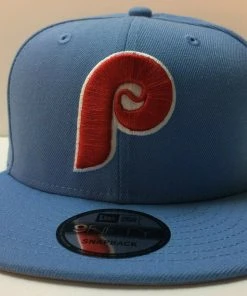 MLB Heaven Shop 36 Philadelphia Phillies New Era 9FIFTY MLB Cooperstown Snapback Hat Cap 950 Retro