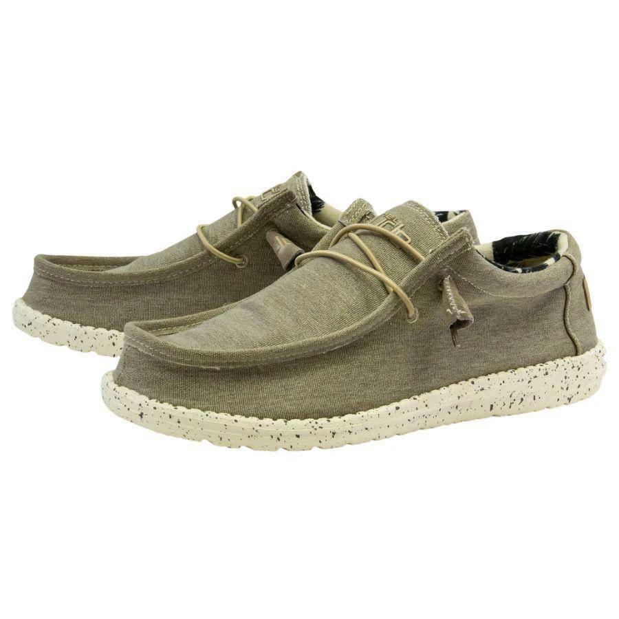 Hey Dude Wally Stretch Beige Men's Shoes Comfortable Lightweight Slip On Casual Hey Dude Shoes 2 Hey Dude Wally Stretch Beige Men's Shoes Comfortable Lightweight Slip On Casual Hey Dude Shoes