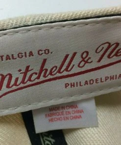 Milwaukee Bucks Mitchell & Ness NBA Snapback Hat 2Tone Flat Brim Adjustable Cap