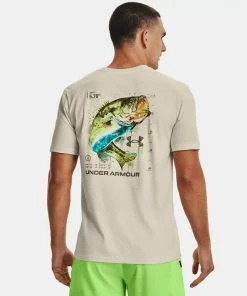 Under Armour Mens UA Fish Bass Waterblur Graphic Short Sleeve Graphic T-Shirt 13 Under Armour Mens UA Fish Bass Waterblur Graphic Short Sleeve Graphic T-Shirt