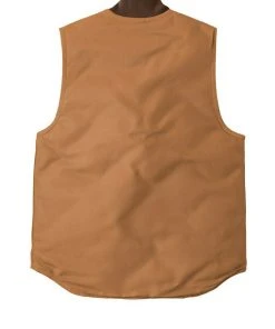 Carhartt Men's Duck Vest Artic-Quilt Lined V01 Water Repellent Zippered