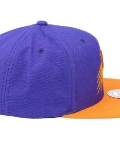 Phoenix Suns Mitchell & Ness NBA Snapback Hat 2Tone Hardwood Classics Cap Retro