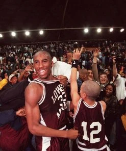 Headgear Classics NBA Kobe Bryant Lower Merion High School #33 Authentic Embroidered Basketball Jersey