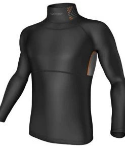 Shock Doctor Ultra Compression Hockey Long Sleeve Shirt With Neck Guard Mens