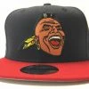 Atlanta Braves New Era 9FIFTY Snapback Hat Screaming Chief Noc-A-Homa Banned Cap MLB