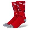 2022 Los Angeles Angels LA Stance MLB Landmark Baseball Socks Large Men's 9-13