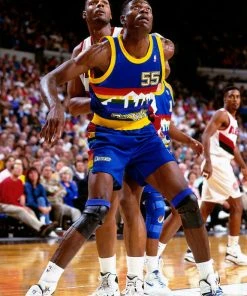 Denver Nuggets Mitchell & Ness NBA Authentic Swingman Men's Mesh Shorts Rainbow