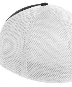 New Era 39THIRTY Mesh Back Flex Stretch Hat Blank Cap - Black, White, Navy, Red
