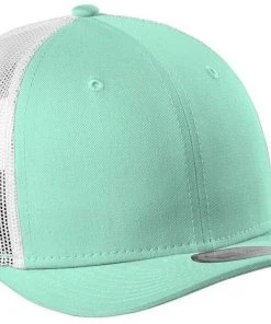 New Era Low Profile Trucker 9FIFTY Mesh Snapback Hat Cap Blank Curve Brim 950