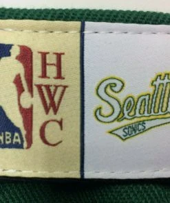 Seattle SuperSonics Mitchell & Ness NBA Snapback Hat XL Logo HWC Cap Sonics