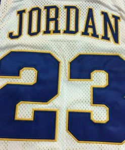 Headgear Classics Michael Jordan Laney High School #23 Authentic Embroidered Basketball Jersey