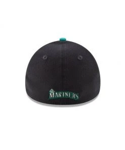 Seattle Mariners New Era MLB 39THIRTY Team Classic Stretch Flex Cap Hat 2Tone