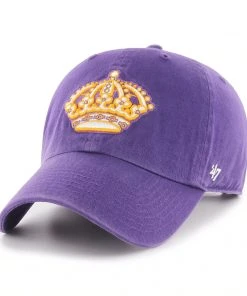 ’47 Los Angeles Kings LA '47 Brand NHL Clean Up Adjustable Strapback Hat Dad Cap